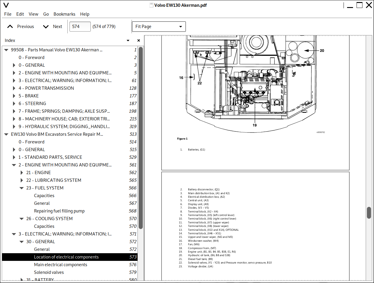 Volvo ew130 manual